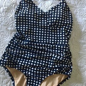 J. Crew swimsuit💜 Polka Dot and gorgeous!!